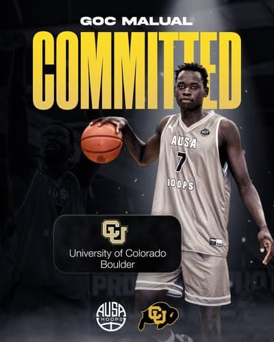 AUSA Hoops athlete Goc Malual commits to the University of Colorado Boulder
