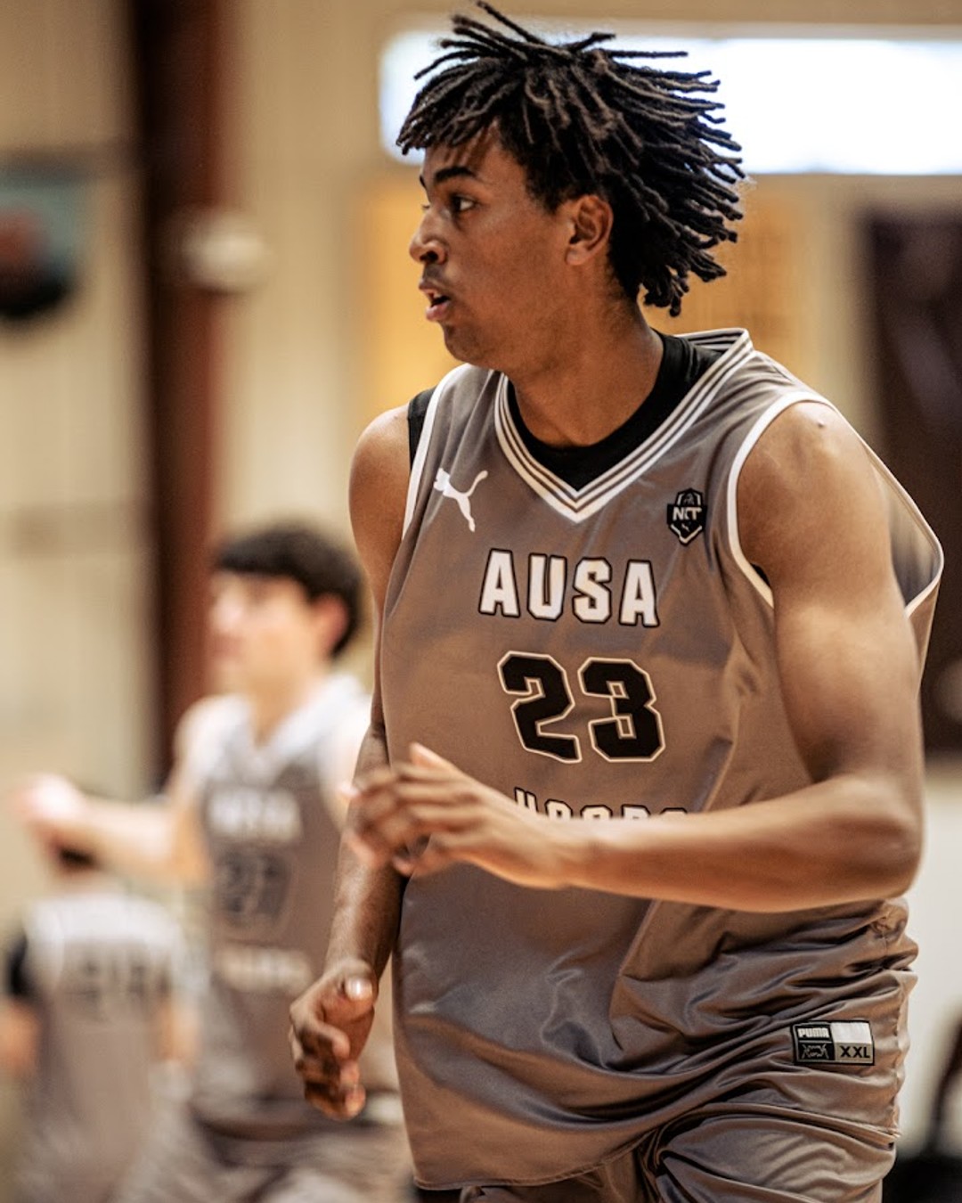 Aaron Gashaw Commits to Cameron University Basketball — graphic