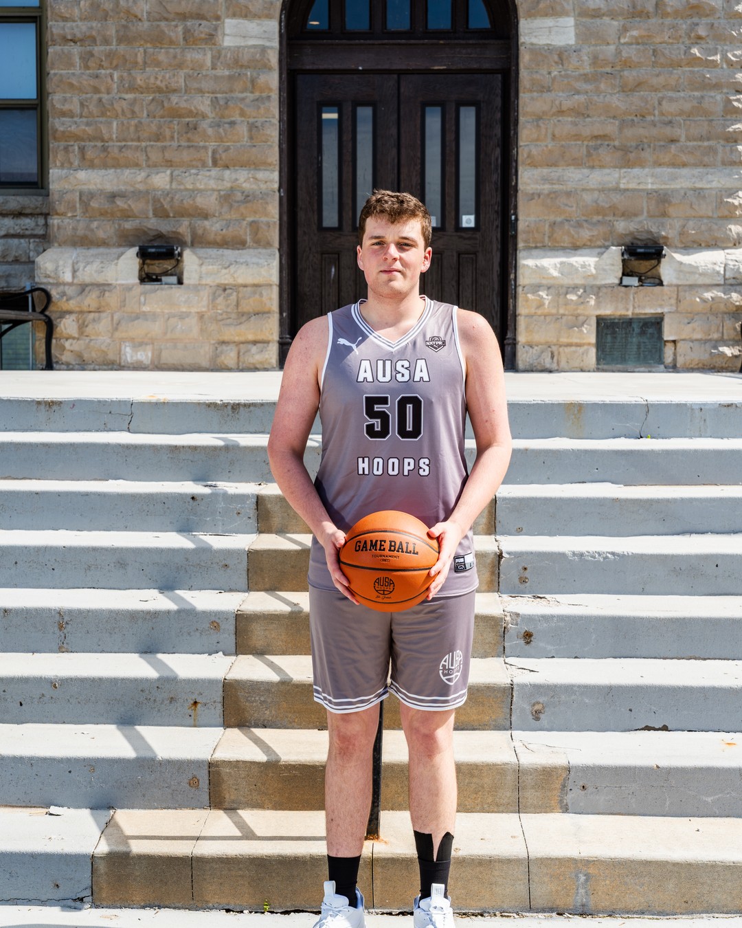 Alex Coppa Commits to Park University Men's Basketball, graphic
