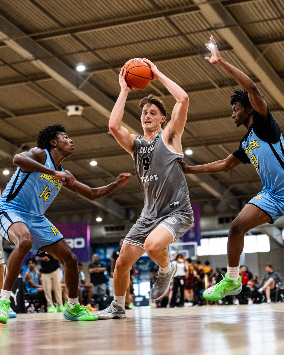 Andreas Grubisa Commits to Northeastern State University — graphic